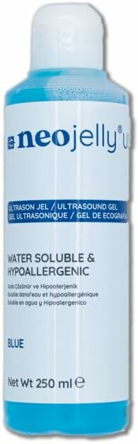 Asept żel do USG 250 ml – niebieski żel kontaktowy, bezzapachowy
