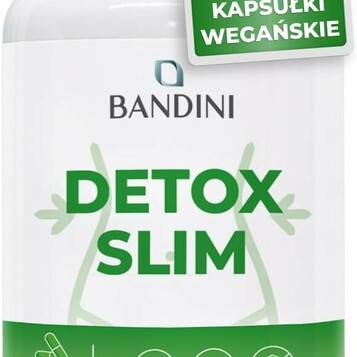 Bandini Detox Slim – suplement diety oczyszczający organizm, 60 kapsułek
