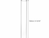 QWORK WD41989 – 20 szklanych probówek laboratoryjnych 20 x 150 mm, szkło borokrzemowe – zdjęcie 5