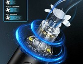 Apkezel – bezprzewodowa elektryczna dmuchawa do kurzu 91 000 obr./min, 6000 mAh – zdjęcie 3