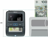 Safescan 155-S G2 – automatyczny tester banknotów, 7 punktów kontroli, czarny – zdjęcie 5