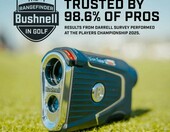 Bushnell Pro X3+ – dalmierz laserowy 7x z pomiarem nachylenia i wiatru – zdjęcie 4