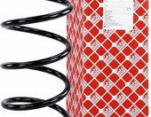 febi bilstein 37824 sprężyna zawieszenia przednia – do VW Golf V/VI, Audi A3, Škoda Octavia II – zdjęcie 1