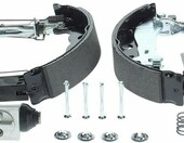 BOSCH 0 204 114 896 – zestaw hamulca bębnowego z cylinderkiem, tył, Dacia i Renault – zdjęcie 1