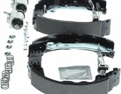 BOSCH 0 204 114 896 – zestaw hamulca bębnowego z cylinderkiem, tył, Dacia i Renault – zdjęcie 4