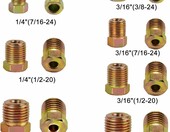 Muhize MUBRAKE-FIT32-2KIT – zestaw 35 złączek mosiężnych do przewodów hamulcowych – zdjęcie 2