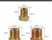 Muhize MUBRAKE-FIT32-2KIT – zestaw 35 złączek mosiężnych do przewodów hamulcowych – zdjęcie 4