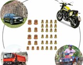 Muhize MUBRAKE-FIT32-2KIT – zestaw 35 złączek mosiężnych do przewodów hamulcowych – zdjęcie 5