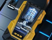 AstroAI ACAC3666YE – kompresor samochodowy 12 V i 230 V, 10,3 bara, żółty – zdjęcie 3