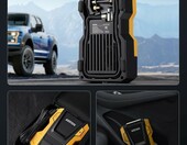 AstroAI ACAC3666YE – kompresor samochodowy 12 V i 230 V, 10,3 bara, żółty – zdjęcie 5