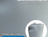 TENDEEVOLUTION zestaw na podsufitkę samochodową – tkanina z pianką 1,5 x 2 m i klej 850 g, jasnoszary – zdjęcie 2
