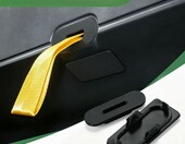 BlitzPro osłony zaślepki otworów drzwi do Citroën AMI, Opel Rocks-e i Fiat Topolino – 4 szt., czarne – zdjęcie 5