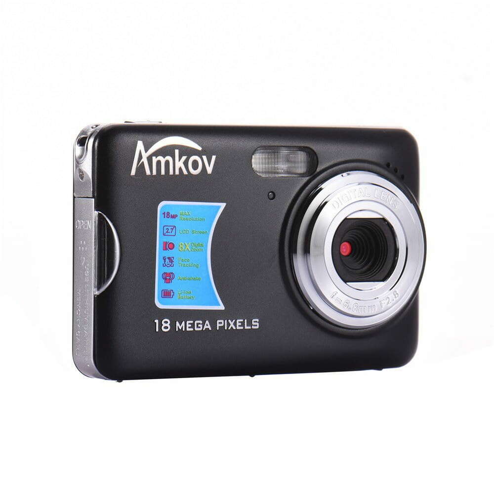 Aparat cyfrowy 18MPx LCD 2.7 cali 720P 8xZoom AMKOV AMK-CDFE