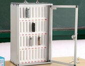 VEVOR szafka na 36 telefonów komórkowych – aluminiowe pudełko z zamkiem, srebrne – zdjęcie 2