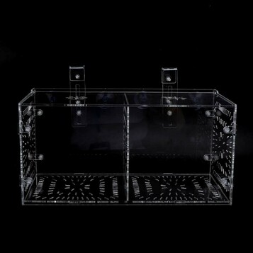 XUXHOU akrylowy kojec do akwarium 30x15x15 cm – skrzynka izolacyjna dla ryb