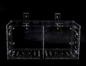 XUXHOU akrylowy kojec do akwarium 30x15x15 cm – skrzynka izolacyjna dla ryb – zdjęcie 1