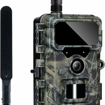 Rollei fotopułapka 4G z kartą SIM i aplikacją – kamera myśliwska 4K, IP66, karta 32 GB