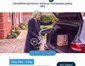EazyMobility Eazy Elite Tri Walker – lekki 3-kołowy chodzik rollator, srebrny – zdjęcie 2