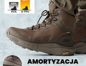 NORTIV 8 męskie buty taktyczne wodoodporne – obuwie wojskowe i turystyczne, ciemnobrązowe – zdjęcie 4