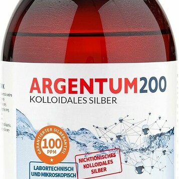 Argentum 200 srebro koloidalne 100 ppm, 500 ml – płyn z miarką