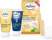 Depilan Invisible Hair – krem rozjaśniający włoski na twarzy i ciele, 2 x 50 ml – zdjęcie 1