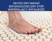 Wellax We001 – mata do akupresury z poduszką, pomarańczowa – zdjęcie 5