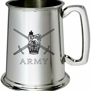 Kufel z cyny British Wentworth Pewter A299ARMY (stan nowy)