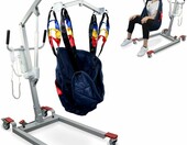 Mobiclinic Fortuna Basic – elektryczny podnośnik pacjenta do 180 kg z uprzężą – zdjęcie 1