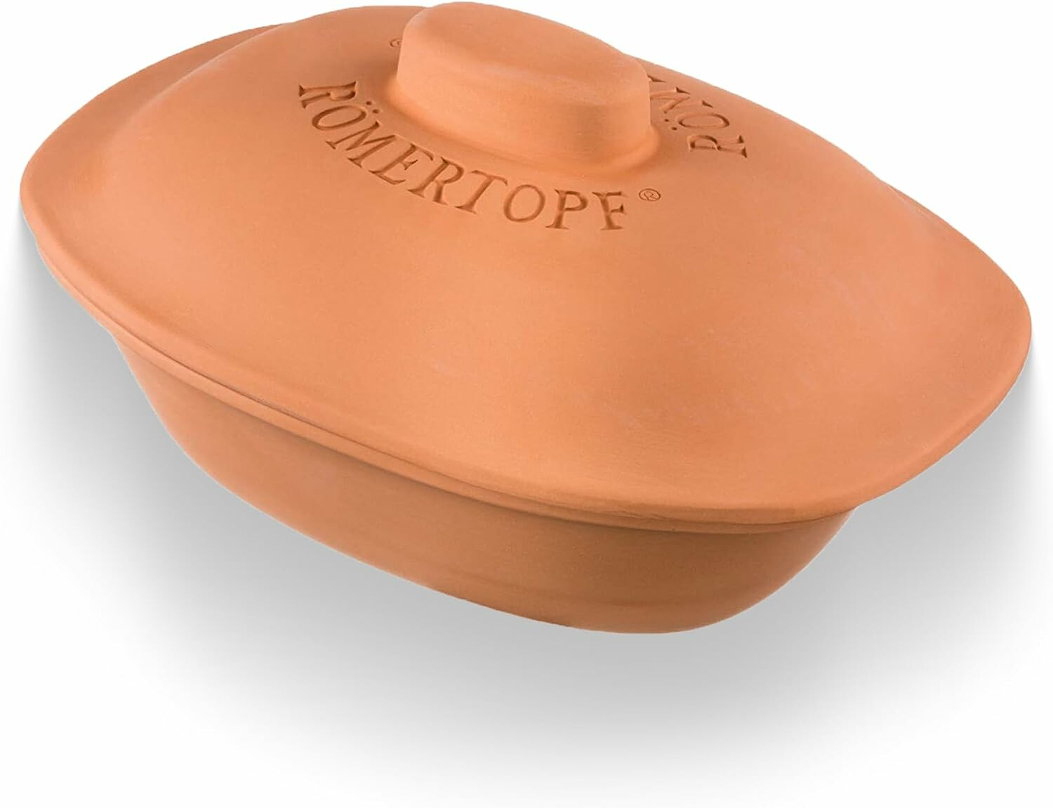 Römertopf Trend 4,5 l – gliniany garnek do pieczenia, terakota