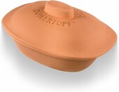 Römertopf Trend 4,5 l – gliniany garnek do pieczenia, terakota – zdjęcie 1