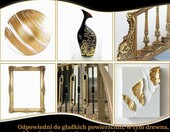 Vividye zestaw do pozłacania – 100 arkuszy złotego liścia, klej i lakier ochronny – zdjęcie 5