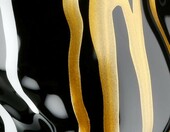 GILDE – zestaw 2 ceramicznych figurek kota, czarne, glazurowane – zdjęcie 5