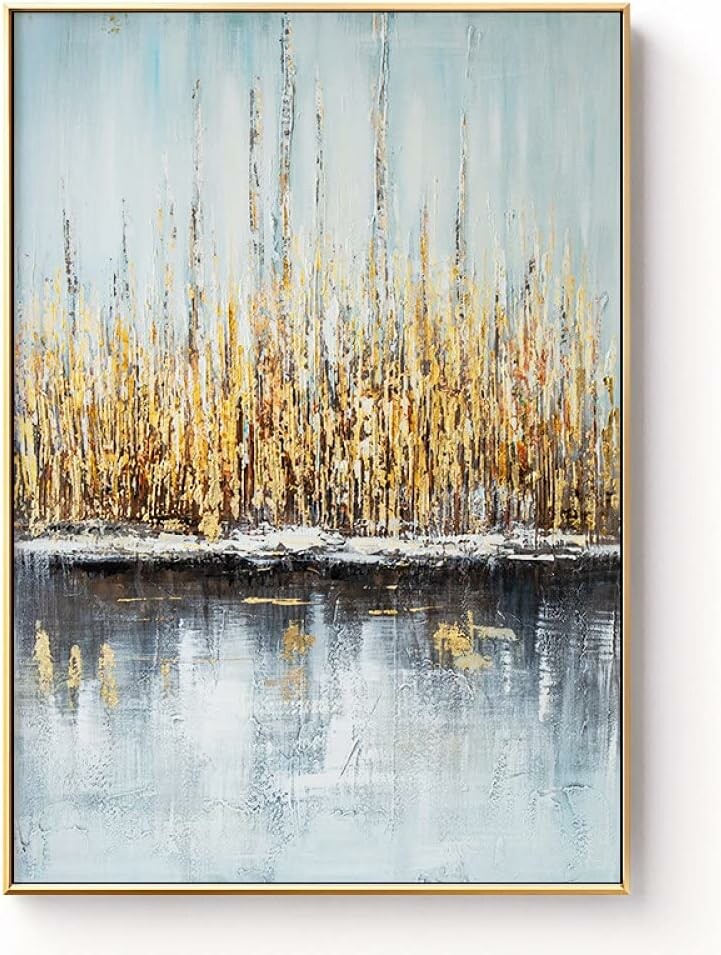 MWMG ręcznie malowany obraz olejny – pejzaż, 150x220 cm