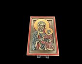 57 SPECIAL REPLICAS ikona Matki Boskiej Częstochowskiej – figurka z brązu, 22,5 cm – zdjęcie 2
