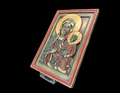 57 SPECIAL REPLICAS ikona Matki Boskiej Częstochowskiej – figurka z brązu, 22,5 cm – zdjęcie 4