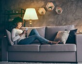 Relaxdays lampa podłogowa w stylu antycznym – klosz z tkaniny, mosiężna podstawa, 157 cm – zdjęcie 3