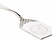 EDZARD Salmon 3131 – posrebrzany półmisek w kształcie ryby z łopatką, 58 cm – zdjęcie 3
