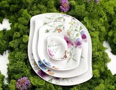 Villeroy & Boch Mariefleur Basic – porcelanowa płaska misa do serwowania 34 cm – zdjęcie 3