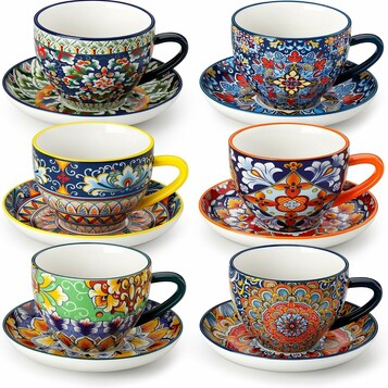 Komplet 6 porcelanowych vancasso SIMI (stan nowy)