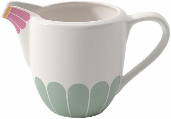 Villeroy & Boch Fleur 1045540780 – porcelanowy mlecznik w kwiaty, 210 ml