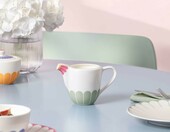 Villeroy & Boch Fleur 1045540780 – porcelanowy mlecznik w kwiaty, 210 ml – zdjęcie 2