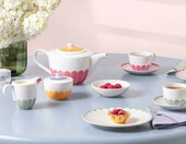 Villeroy & Boch Fleur 1045540780 – porcelanowy mlecznik w kwiaty, 210 ml – zdjęcie 3