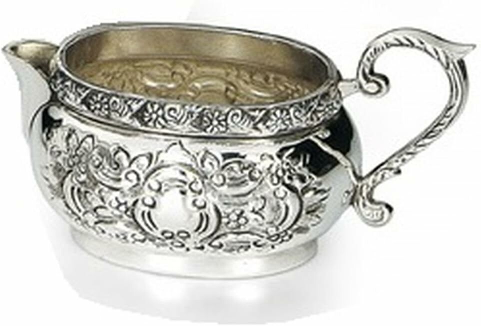 Royal Queen 580068 – posrebrzany mlecznik w stylu Sheffield, 16 cm