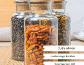 mikken słoiki apteczne 300 ml z korkiem i etykietami, 10 sztuk – zdjęcie 2