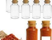 mikken słoiki apteczne 300 ml z korkiem i etykietami, 10 sztuk – zdjęcie 4