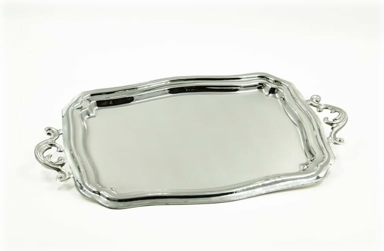 Royal Family RFVASSOIO_RETT – prostokątna taca-patera Sheffield, 41 cm