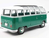 Solido VW T1 Samba 1962 1:18 – metalowy model kolekcjonerski, zielono-biały – zdjęcie 3
