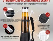 Goods+Gadgets plecak na piwo 3 l – mobilna wieża piwna z kranem – zdjęcie 3