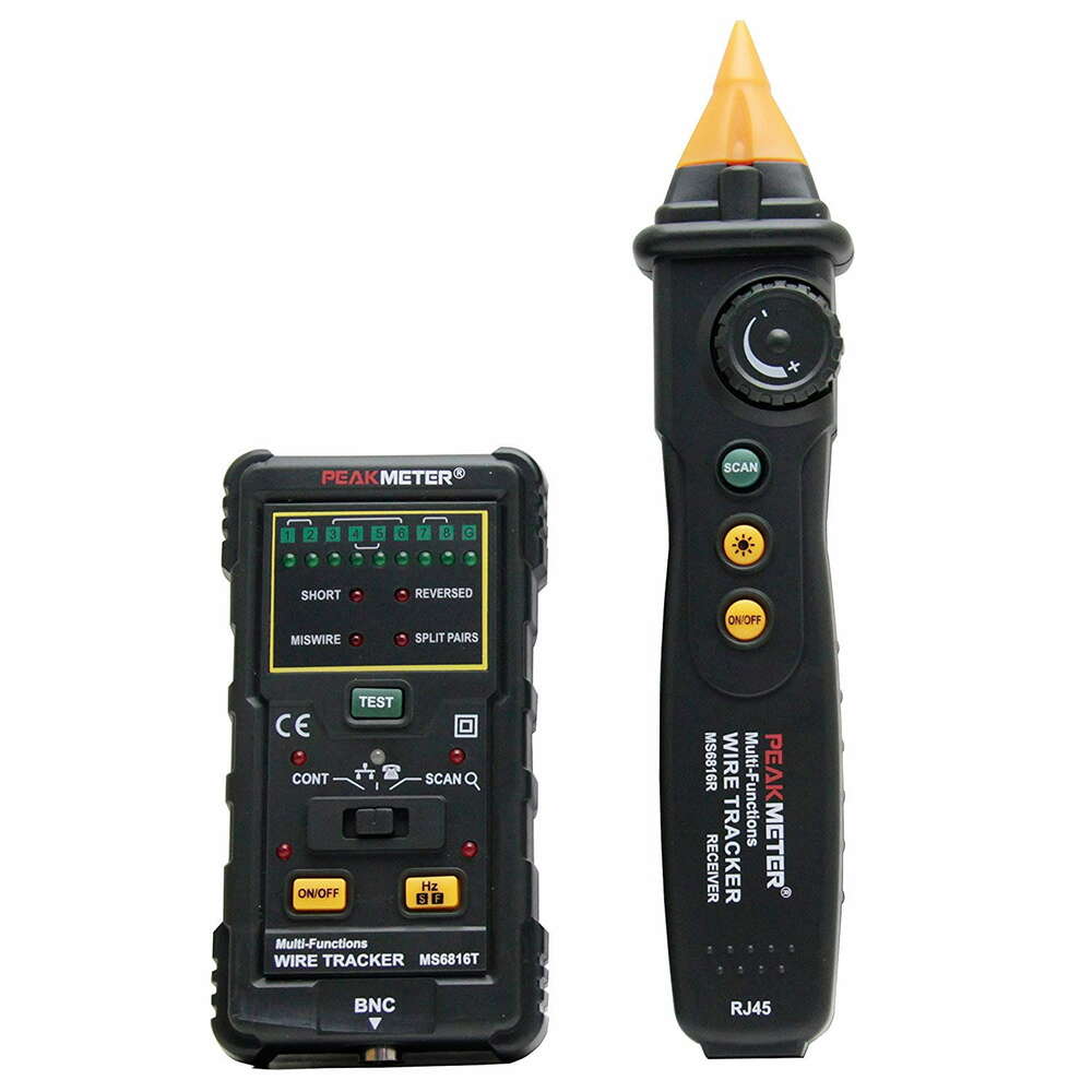 Tester lokalizator do kabli okablowania PeakMeter MS6816T