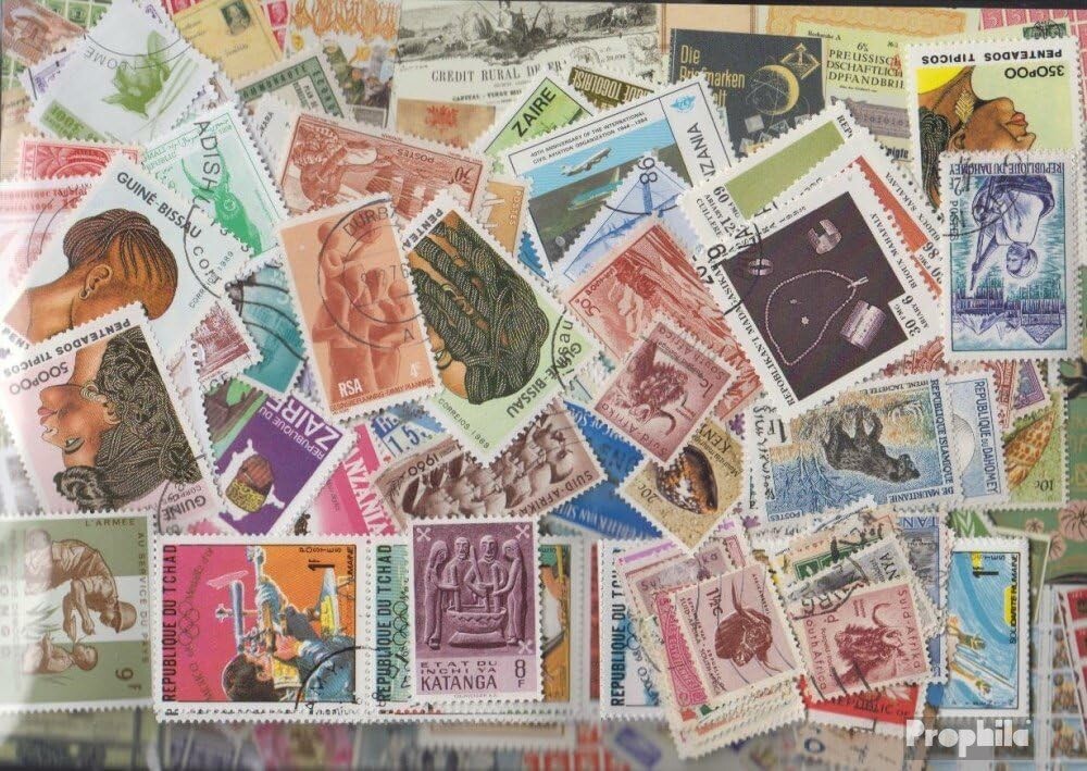 Prophila Collection Afryka – 200 różnych znaczków pocztowych dla kolekcjonerów
